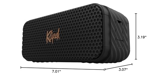 The Klipsch Nashville Portable Bluetooth Speaker with a 2.25" full range with IP67