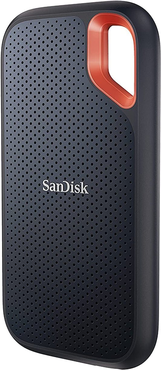 SanDisk 2TB Extreme Portable SSD - Up to 1050MB/s, USB-C, USB 3.2 Gen 2, IP65 Water and Dust Resistance