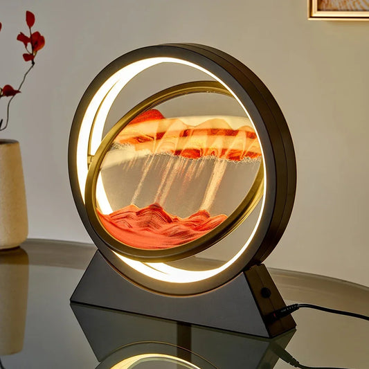 Moving Sand Art Lamp